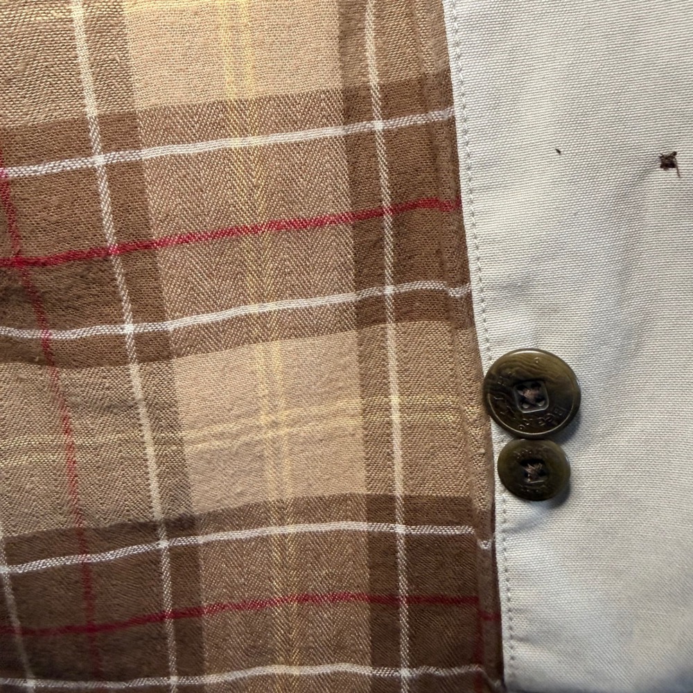 LL Bean Women's Adirondack Barn Coat Tan Canvas Flannel Lined 0 JXT7 Small Reg - Picture 4 of 9